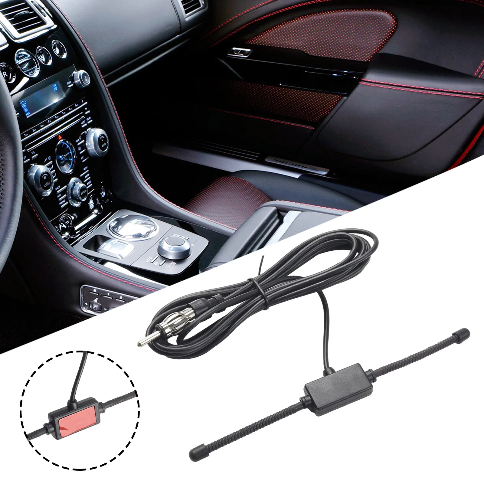 Universal Cars Windshield AM FM Radio Antenna Signal Amplifier Booster Hidden Radios Active Truck Antenna Antena 12V Aerials
Universal Cars Windshield AM FM Radio Antenna Signal Amplifier Booster Hidden Radios Active Truck Antenna Antena 12V Aerials