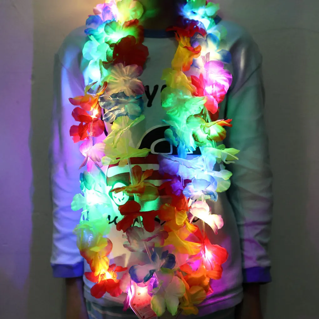 24pcs Cloth LED Hawaiian Leis - Colorful For Tropic Parties And Festivals Low Maintenance Easy To
24pcs Cloth LED Hawaiian Leis - Colorful For Tropic Parties And Festivals Low Maintenance Easy To