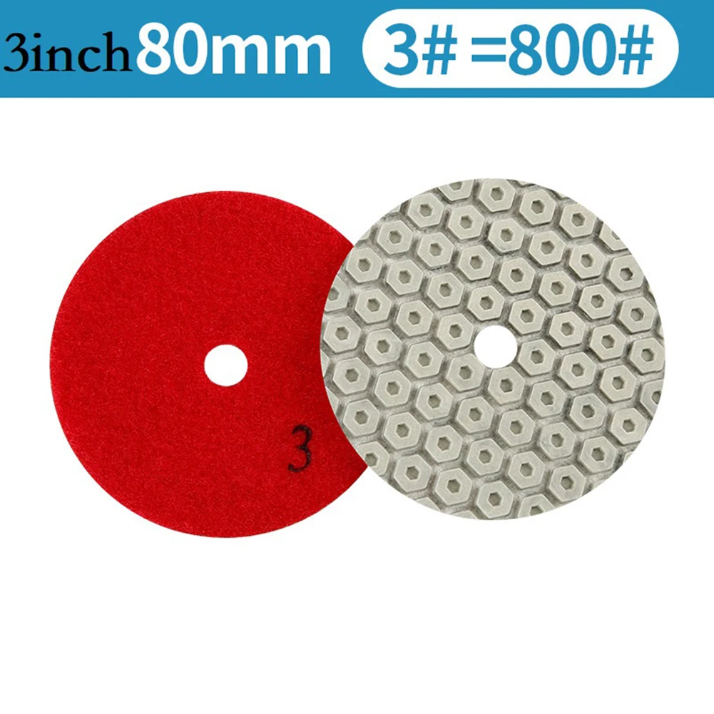 1pc Diamond Dry Polishing Pad 3 Inch Sharp Type For Granite Marble Sanding Disc Rock Slab Dry Grinding Pad Abrasives Power Tools
1pc Diamond Dry Polishing Pad 3 Inch Sharp Type For Granite Marble Sanding Disc Rock Slab Dry Grinding Pad Abrasives Power Tools