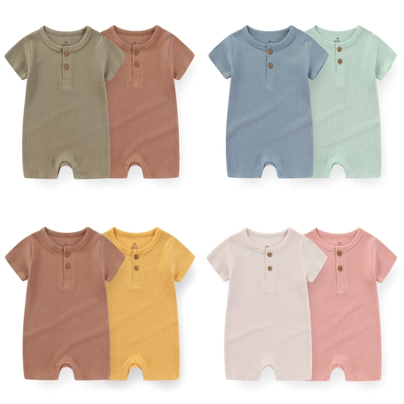 Fetchmous Cotton Rompers Solid color 2 Pieces Short Sleeves Baby Boy Clothes 0-24M Newborn Baby Girl Clothes Cartoon Print
Fetchmous Cotton Rompers Solid color 2 Pieces Short Sleeves Baby Boy Clothes 0-24M Newborn Baby Girl Clothes Cartoon Print