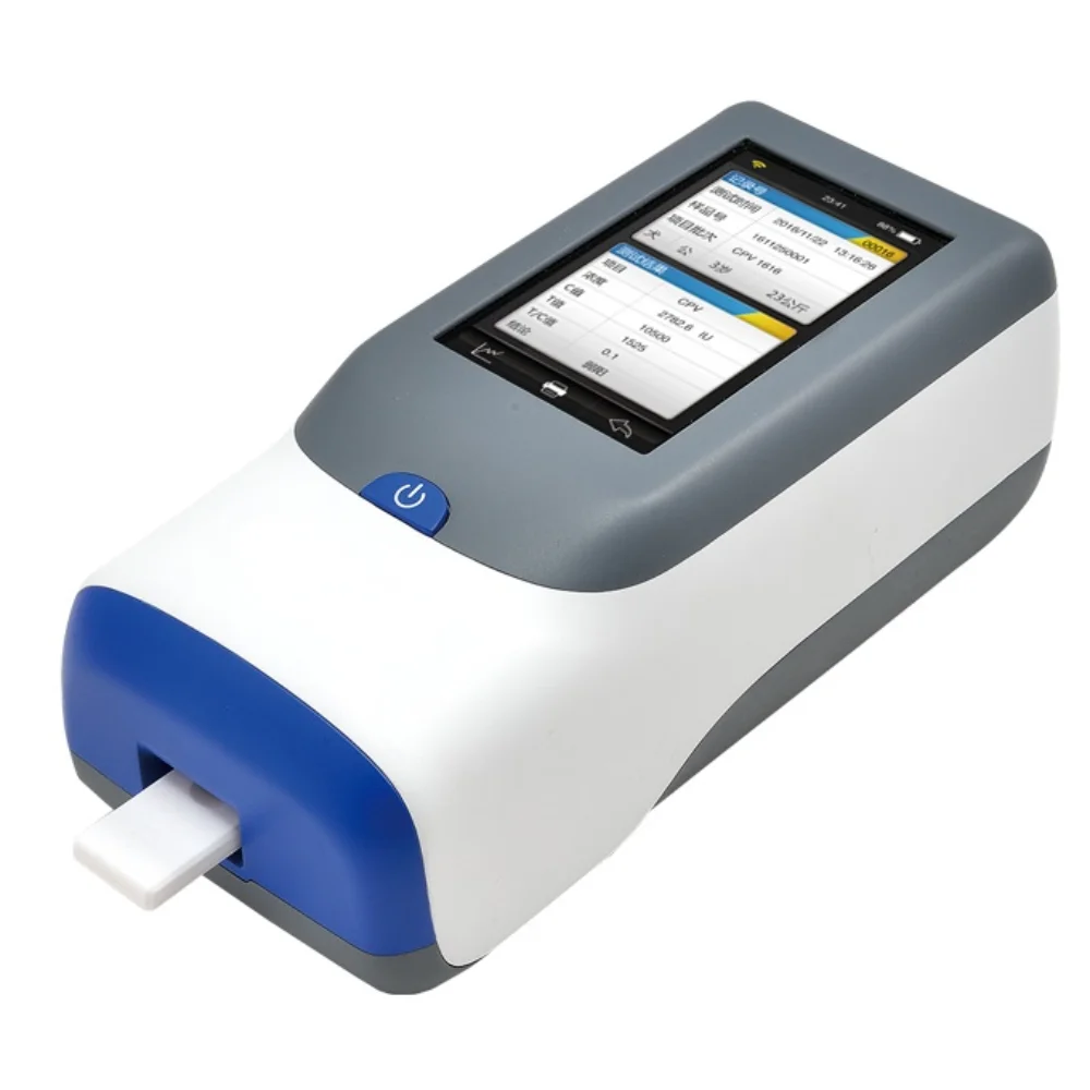 Portable Veterinary Pet Clinic Animal Surgeon Animal Fluorescence Immunoassay Analyzer
Portable Veterinary Pet Clinic Animal Surgeon Animal Fluorescence Immunoassay Analyzer