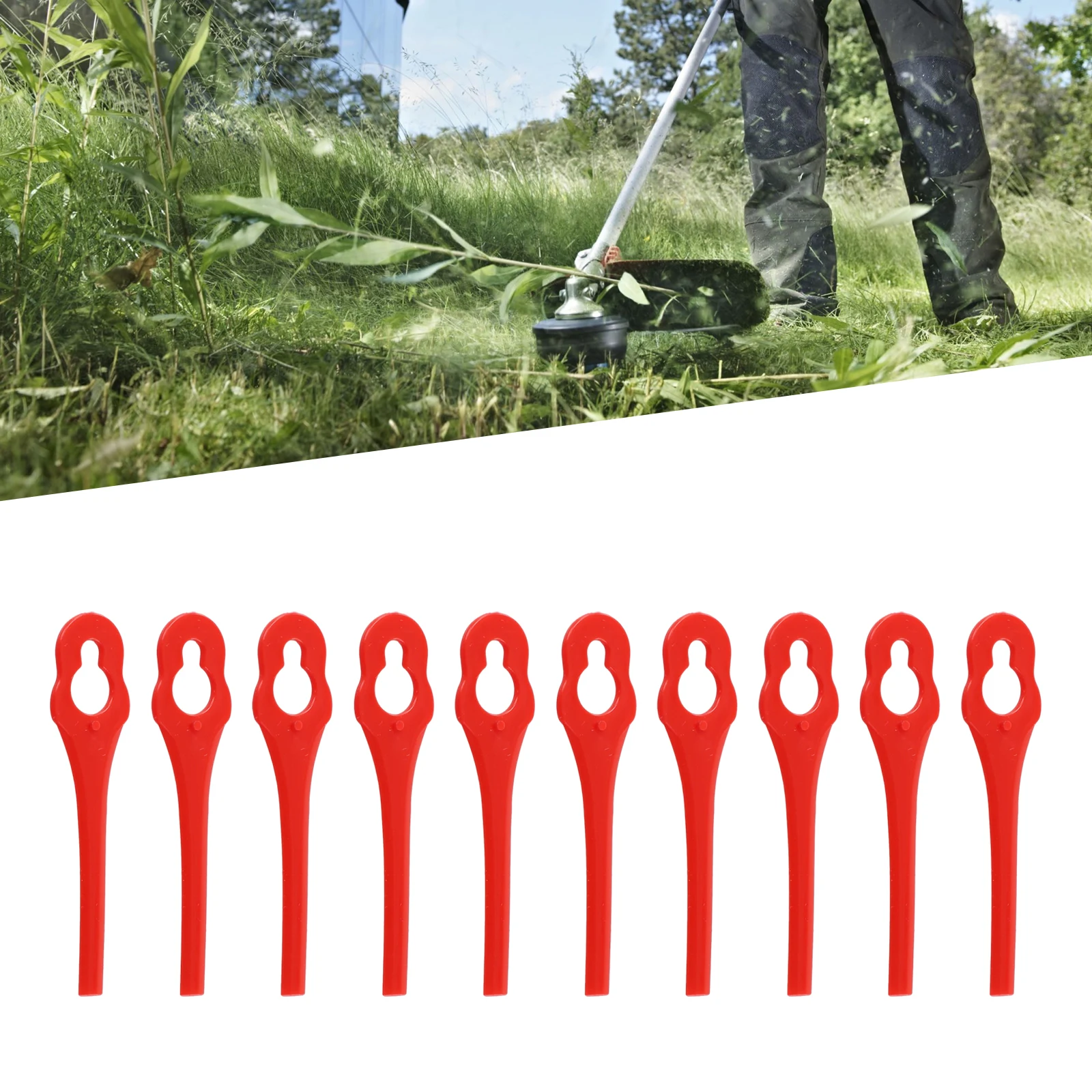 40pcs Plastic Blades For PRTA 20-LiA1 LIDL IAN 311046 Grass Trimmer Lawn Mower Blades Gardening Tool Accessories
40pcs Plastic Blades For PRTA 20-LiA1 LIDL IAN 311046 Grass Trimmer Lawn Mower Blades Gardening Tool Accessories