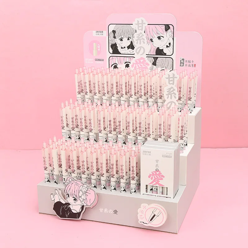 36PCS Animation anime Press Rollerball pen Office Student Exam Water Pen Stationery Ball Marker
36PCS Animation anime Press Rollerball pen Office Student Exam Water Pen Stationery Ball Marker