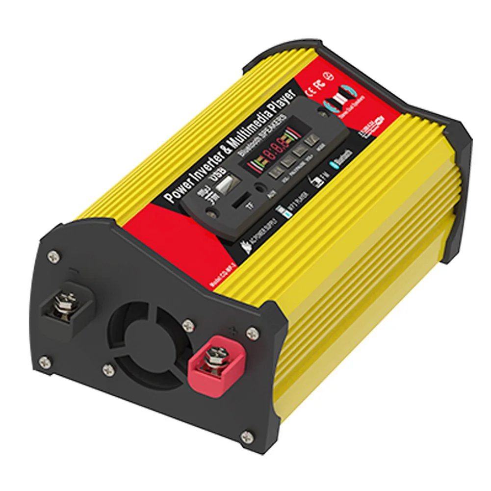 Efficient and Convenient Car Power Inverter 500W MP3 Vehicle Inverter LED Display Quick Installation and Easy to Use
Efficient and Convenient Car Power Inverter 500W MP3 Vehicle Inverter LED Display Quick Installation and Easy to Use