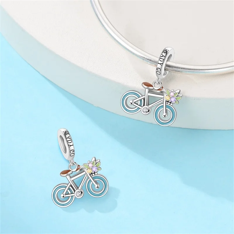 925 Sterling Silver Turtle Bow Conch Perfume Earphone Ballet Charms Beads Fit 3mm Bracelets DIY Fine Jewelry Making 7 Mallzona 925 Sterling Silver Turtle Bow Conch Perfume Earphone Ballet Charms Beads Fit 3mm Bracelets DIY Fine Jewelry Making Mallzona