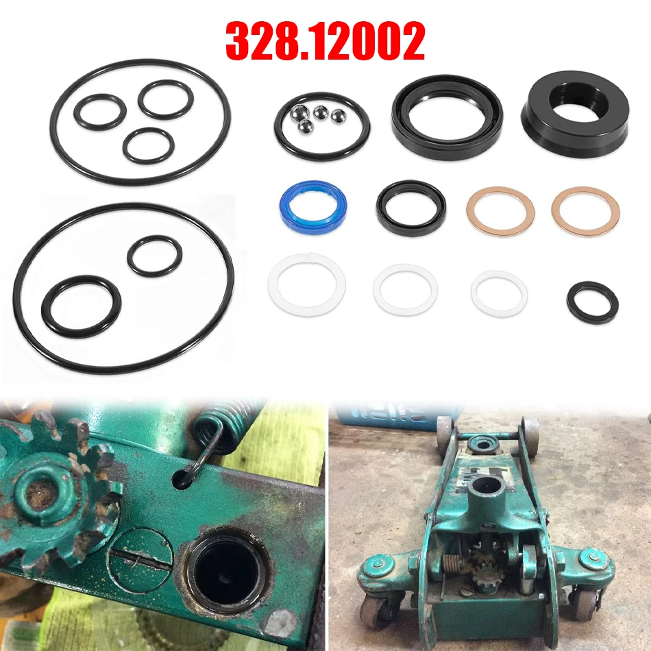 TM 328.12002 Floor Jack Seal Replacement Kit for Sears Craftsman 328.12002 Series Floor Jack 1.5 Ton ( for All Years )
TM 328.12002 Floor Jack Seal Replacement Kit for Sears Craftsman 328.12002 Series Floor Jack 1.5 Ton ( for All Years )