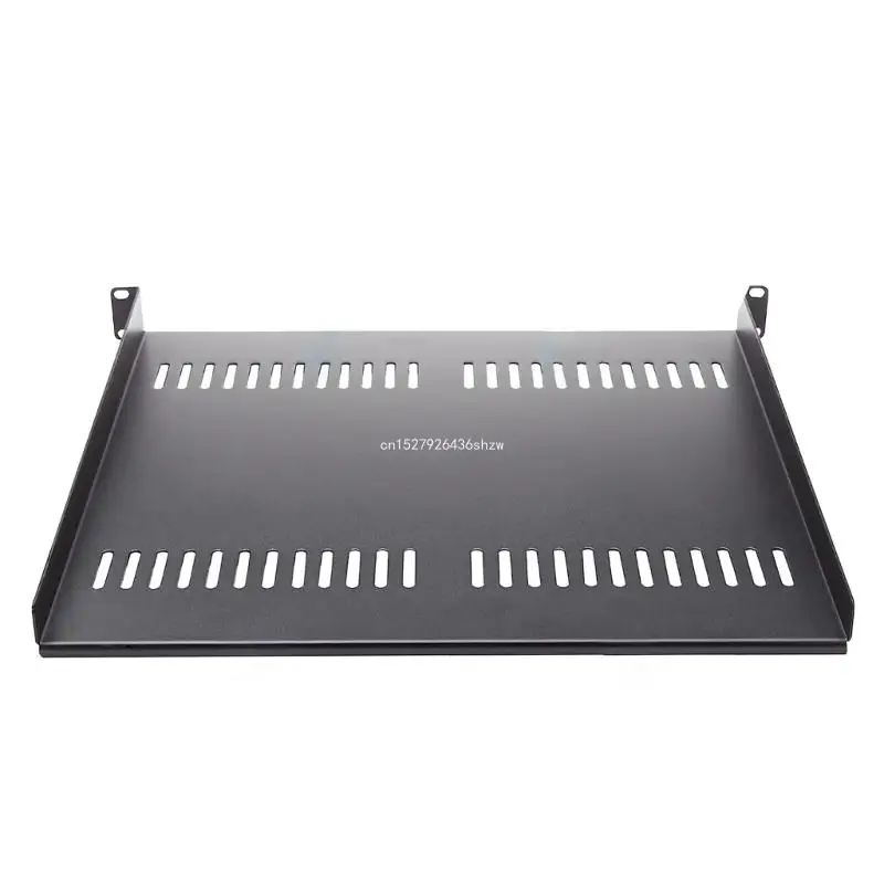 

1U Server Rack Shelf Universal Vented Tray for 19" Equipment Rack & Cabinet Dropship