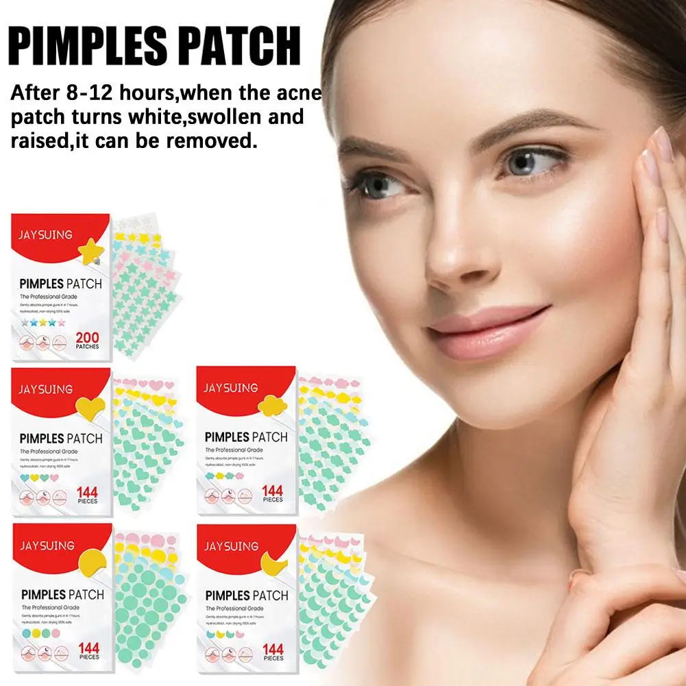 144 patches Star Shape Acne Zit Patches Colorful Hydrocolloid Patches Pimple Patches Strong Dots Acne Absorption Zit M1F5
144 patches Star Shape Acne Zit Patches Colorful Hydrocolloid Patches Pimple Patches Strong Dots Acne Absorption Zit M1F5