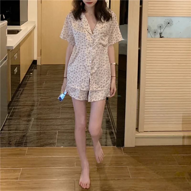 Pajama Sets Women Summer Lovely Strawberry-print Sweet Teens Korean Style Leisure Fashion Design Mujer Soft Simple Sleepwear Ins 107 S552c1c93e05043c984080d3d85a61659X