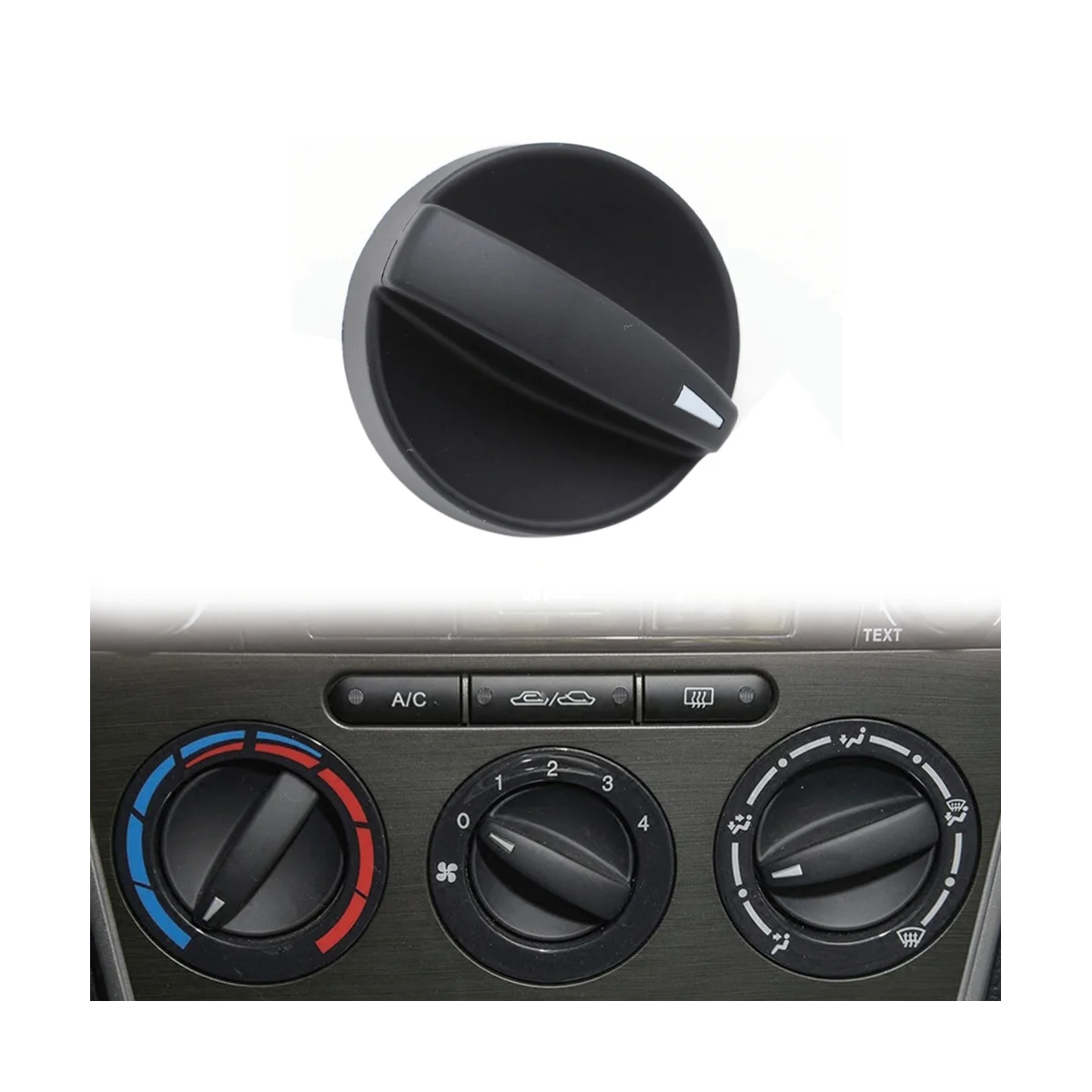 3Pcs Car A/C Heater Climate Control Switch Knobs Dials Cover for 2006-2008 Mazda 6 GV2W-61-195 GV3A-61-195
3Pcs Car A/C Heater Climate Control Switch Knobs Dials Cover for 2006-2008 Mazda 6 GV2W-61-195 GV3A-61-195