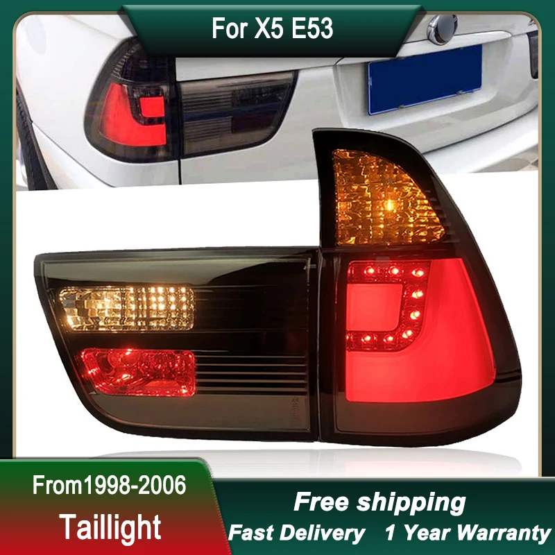 Car Tail Lights For BMW X5 E53 98-06 Upgrade LED Brake Reverse Tail Lamp Dynamic Turn Signal Light Tail Lamp Assembly
Car Tail Lights For BMW X5 E53 98-06 Upgrade LED Brake Reverse Tail Lamp Dynamic Turn Signal Light Tail Lamp Assembly