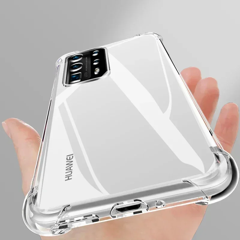 

Shockproof Transparent Case For Huawei P30 P40 P20 P50 Pro Lite Honor 50 60 Pro Mate 10 20 30 Lite P Smart 2019 Phone Case Cover