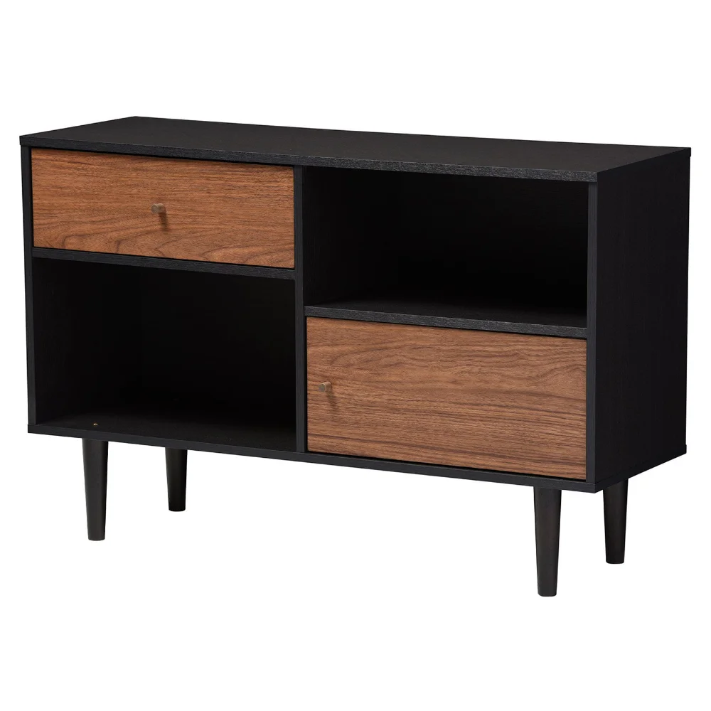 

Mid-century Modern Scandinavian Style Sideboard Storage Cabinet,46.2 Lb,15.60 X 45.40 X 23.75 Inches