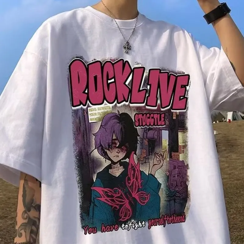 Y2k Men's Short Sleeved T-shirt Clothing Summer Fast Drying Shirt And Pride Tops Clothes Anime Valorant Sailor Tees Streetwear
Y2k Men's Short Sleeved T-shirt Clothing Summer Fast Drying Shirt And Pride Tops Clothes Anime Valorant Sailor Tees Streetwear