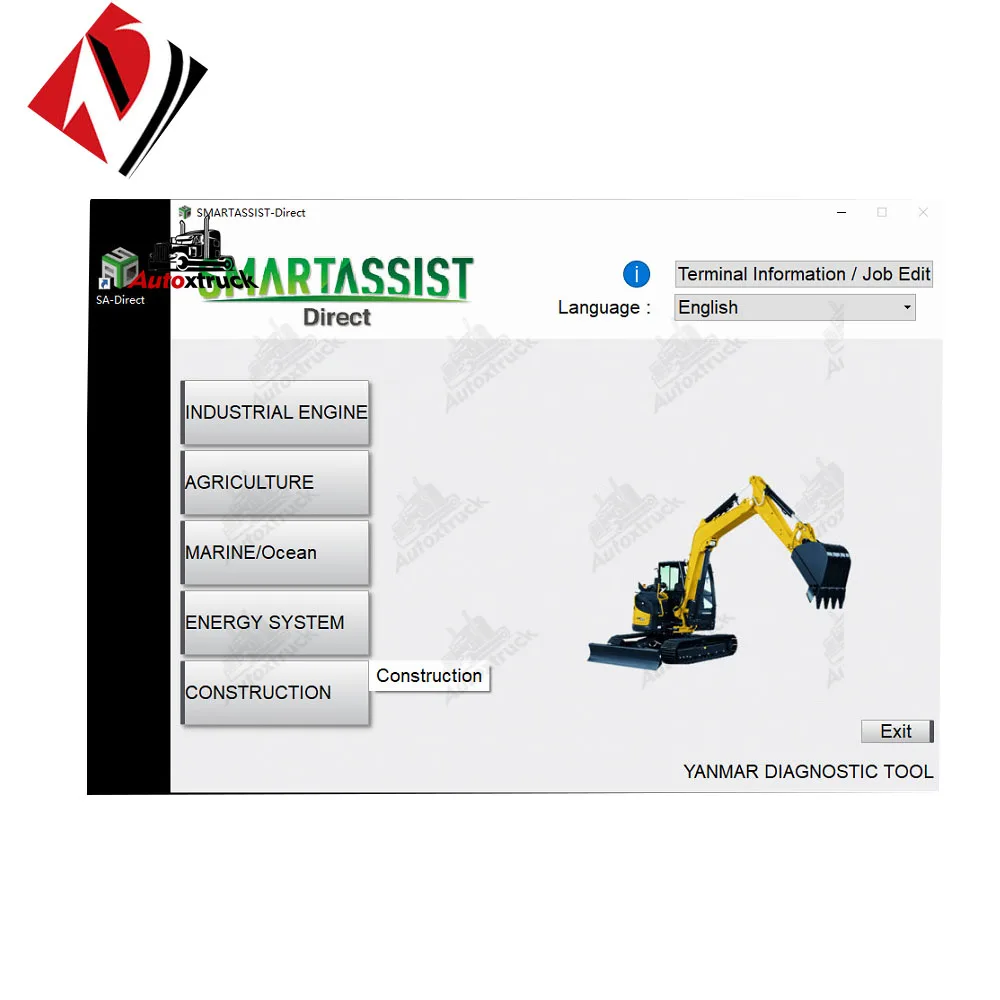 New version Engine Diagnostic Service Tool Software for Yanmar Excavator Tractor Marine Generator Diagnostic Tools
New version Engine Diagnostic Service Tool Software for Yanmar Excavator Tractor Marine Generator Diagnostic Tools