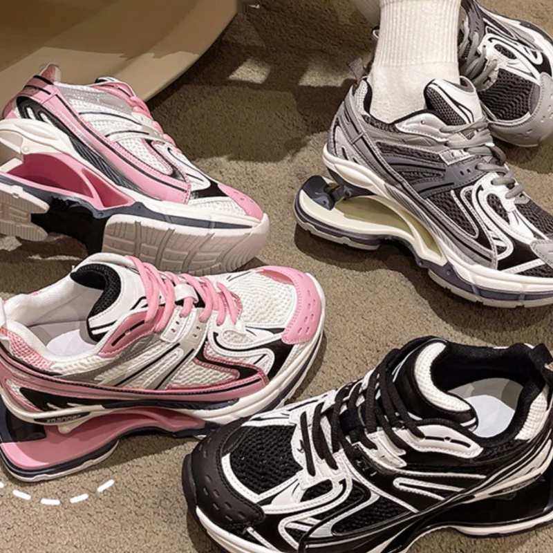 Ykange~little Red Book Is A Hit! Spring Shoes New Instagram Trendy Casual Sports Thick Sole Increase Breathability 
Ykange~little Red Book Is A Hit! Spring Shoes New Instagram Trendy Casual Sports Thick Sole Increase Breathability
