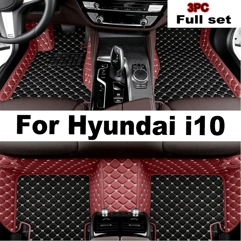 Car Floor Mats For Hyundai i10 BA Gran Metro Taxi Xcent IA 2014~2019 Leather Mat Car Mats Floor Rugs Durable Pad Car Accessories
Car Floor Mats For Hyundai i10 BA Gran Metro Taxi Xcent IA 2014~2019 Leather Mat Car Mats Floor Rugs Durable Pad Car Accessories