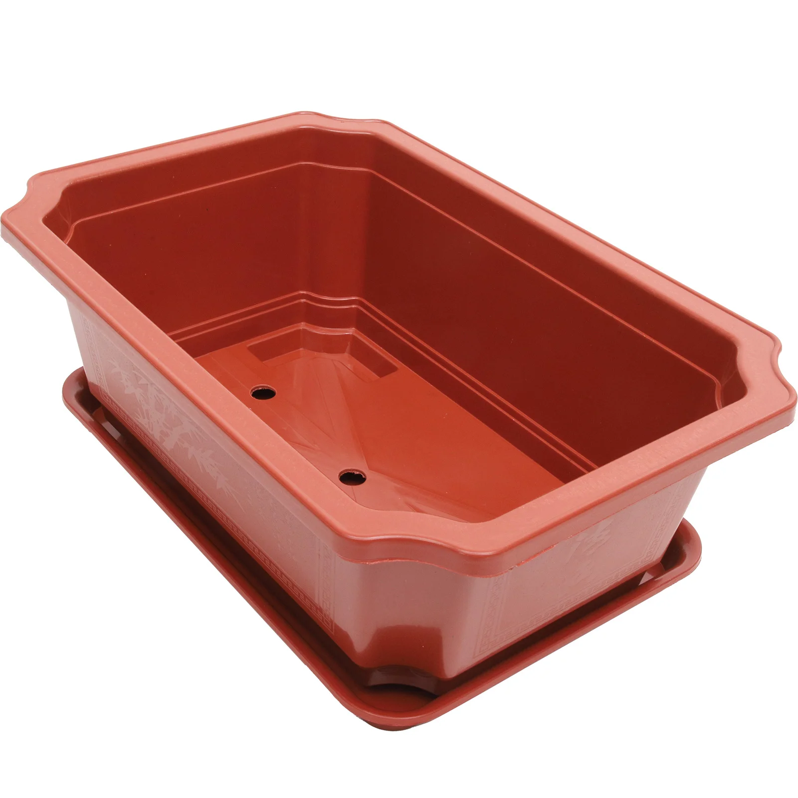 Bonsai Training Pots Drainage Tray Plastic Bonsai Plants Growing Pot Large Flower Pot Planter Garden Yard Office Living
Bonsai Training Pots Drainage Tray Plastic Bonsai Plants Growing Pot Large Flower Pot Planter Garden Yard Office Living