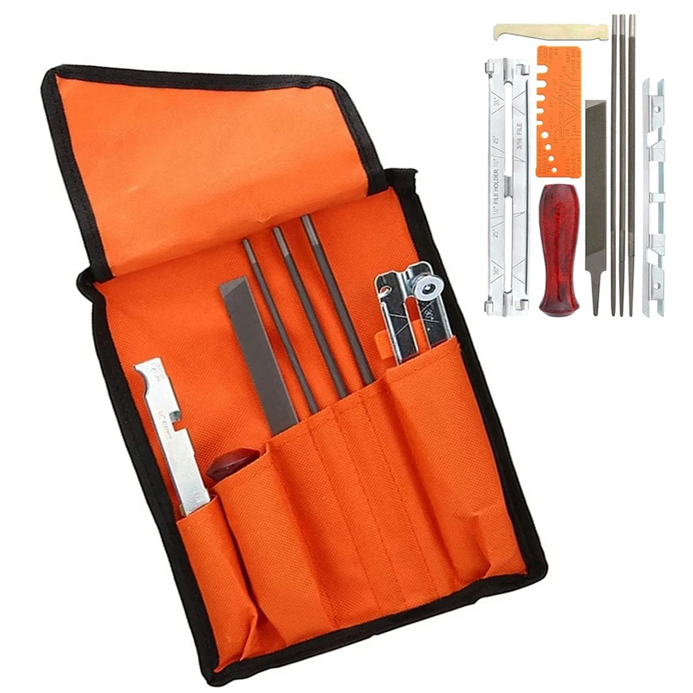 9pcs/Set Chainsaw Chain Sharpening Kit 4mm 4.8mm 5.5mm Chainsaw Sharpening File Chain Sharpen Saw Files Sharpener Hand Tools
9pcs/Set Chainsaw Chain Sharpening Kit 4mm 4.8mm 5.5mm Chainsaw Sharpening File Chain Sharpen Saw Files Sharpener Hand Tools