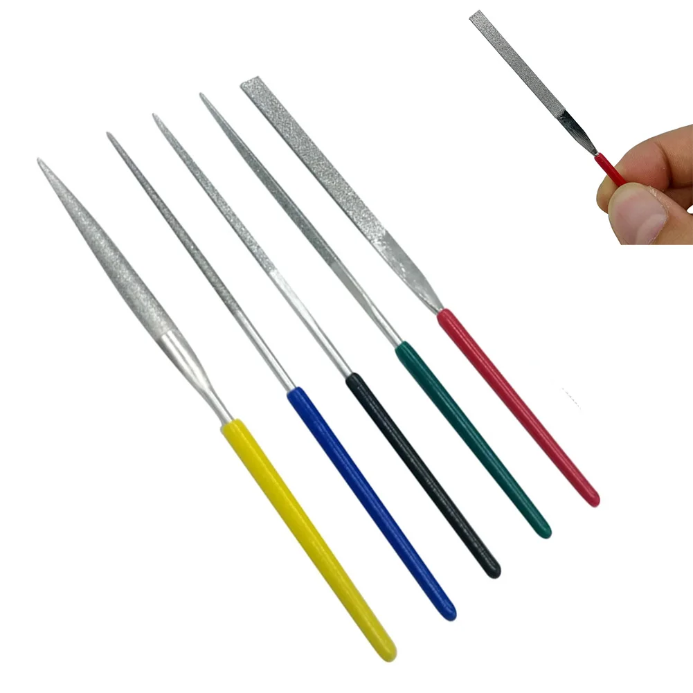 5Pcs Small Files Needle Set 2×100mmMini Needle File Kit Pocket Files DIY Woodworking Hand Tools
5Pcs Small Files Needle Set 2×100mmMini Needle File Kit Pocket Files DIY Woodworking Hand Tools