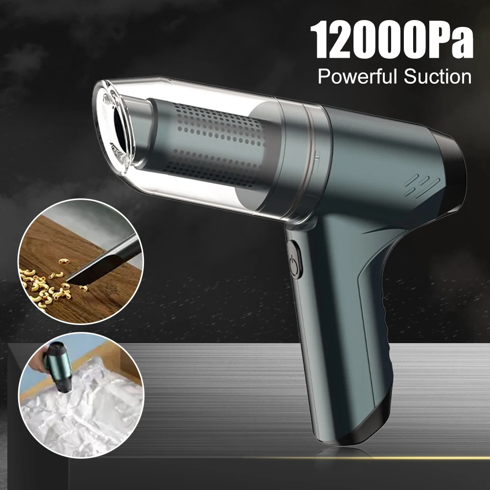 12000PA Wireless Car Vacuum Cleaner 120W Fully Automatic High Powerful Vacuum Cleaner Portable Mini Vacuum Duster For Car Home
12000PA Wireless Car Vacuum Cleaner 120W Fully Automatic High Powerful Vacuum Cleaner Portable Mini Vacuum Duster For Car Home