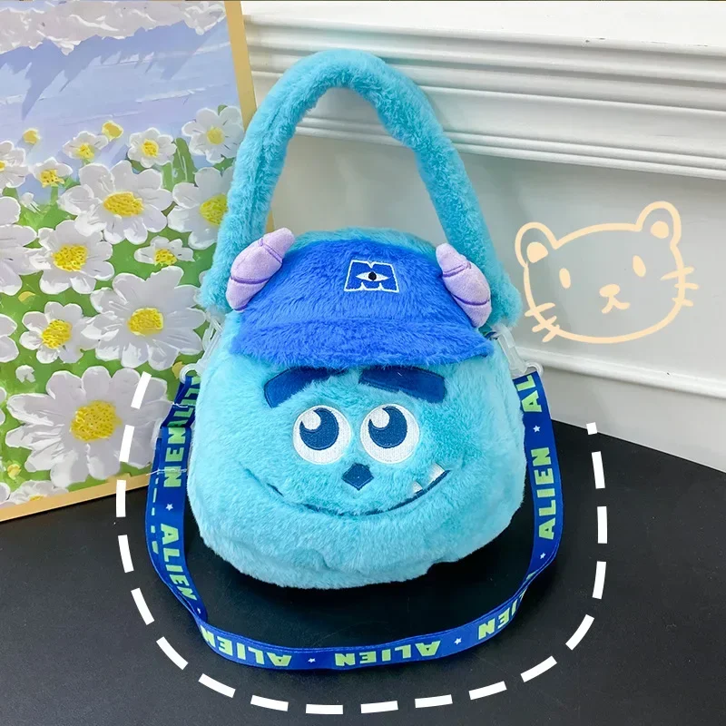 Сумка MINISO Sullivan, милая плюшевая кукла, сумка через плечо, Детский кошелек с монетницей в виде маленького монстра, для мальчиков и девочек, аниме, кавайный мультяшный
Сумка MINISO Sullivan, милая плюшевая кукла, сумка через плечо, Детский кошелек с монетницей в виде маленького монстра, для мальчиков и девочек, аниме, кавайный мультяшный