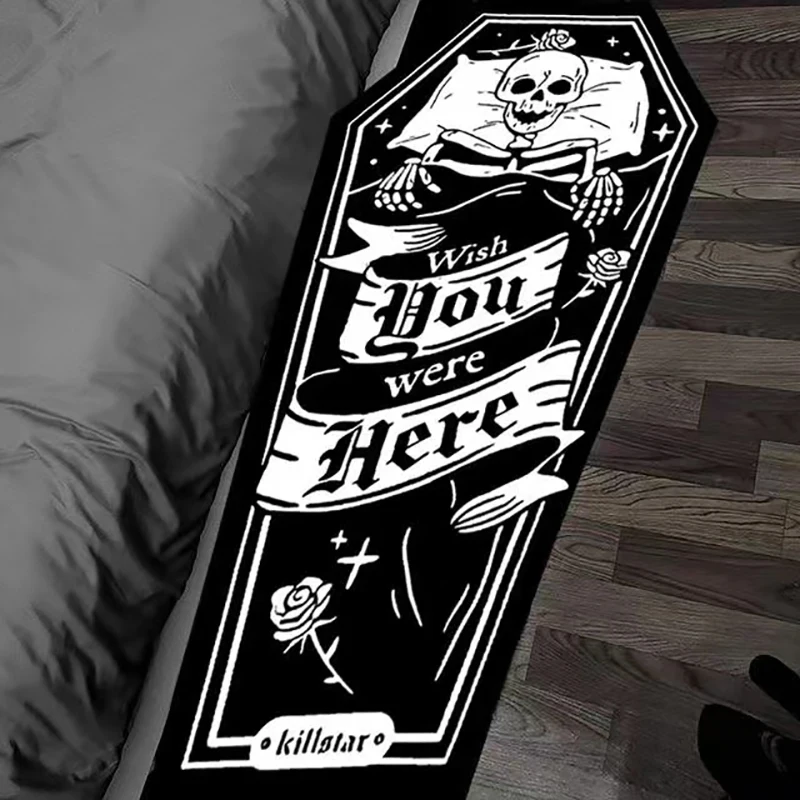 Gothic Demon Carpet Skulls Cross Floor Non-slip Punk Area Rug Home Bathroom Beside Skeleton Mat Decor For Killstar Halloween Rug
Gothic Demon Carpet Skulls Cross Floor Non-slip Punk Area Rug Home Bathroom Beside Skeleton Mat Decor For Killstar Halloween Rug