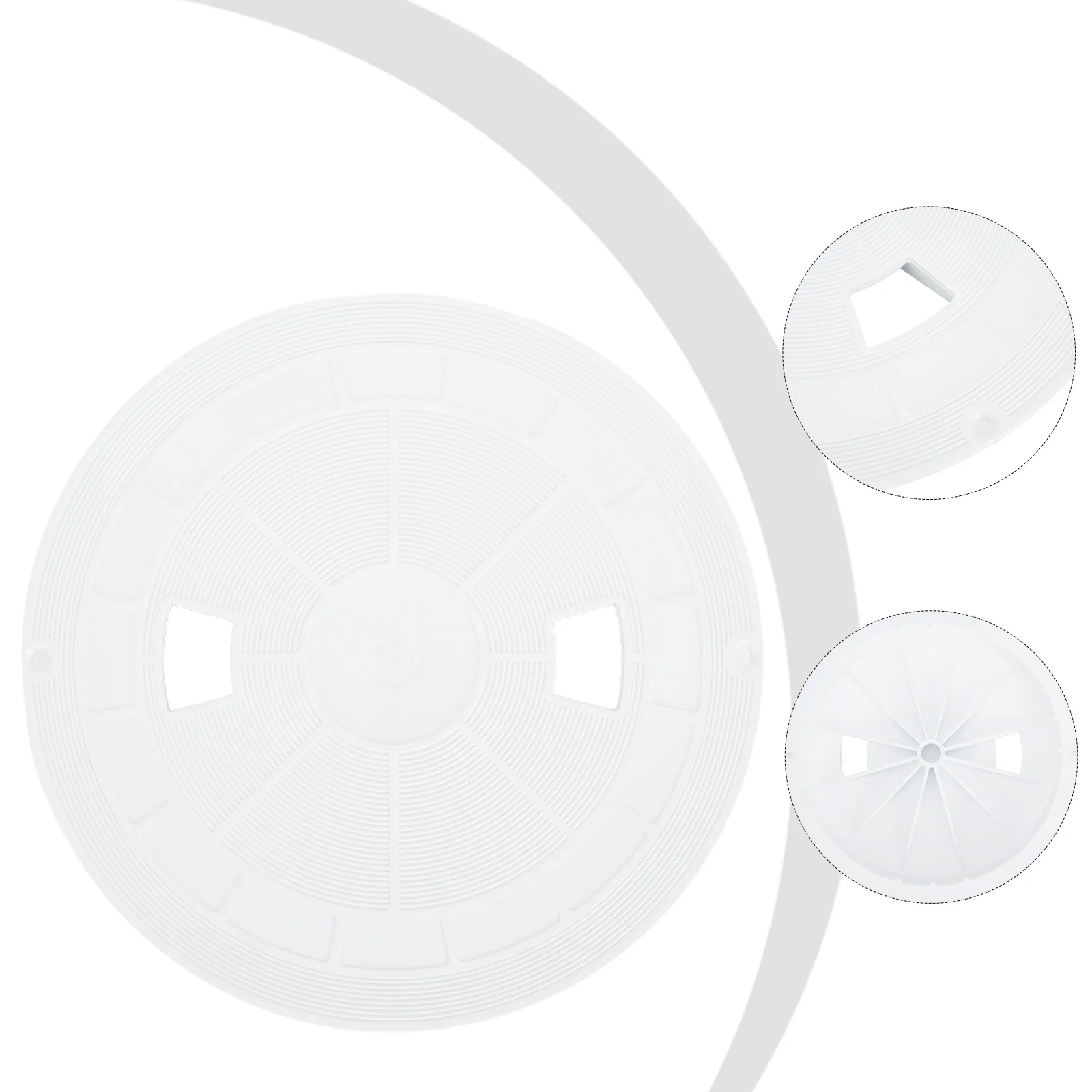 White Pool Skimmer Lid For Pentair Sta-Rite U-3 SwimQuip Pool Skimmer For 08650-0058 Pool Equipment Parts Accesories
White Pool Skimmer Lid For Pentair Sta-Rite U-3 SwimQuip Pool Skimmer For 08650-0058 Pool Equipment Parts Accesories