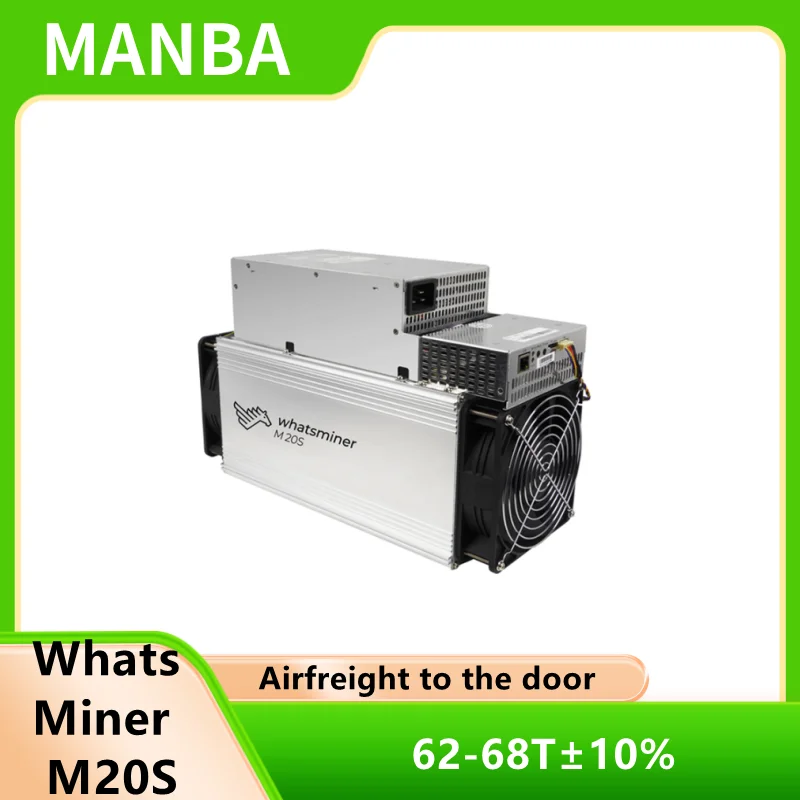 

Used ASIC MINER BTC BCH Miner WhatsMiner M20S 68T±10% Better Than Antminer S9 S17 T17e M3 M21S Innosilicon T2T T3 A1066