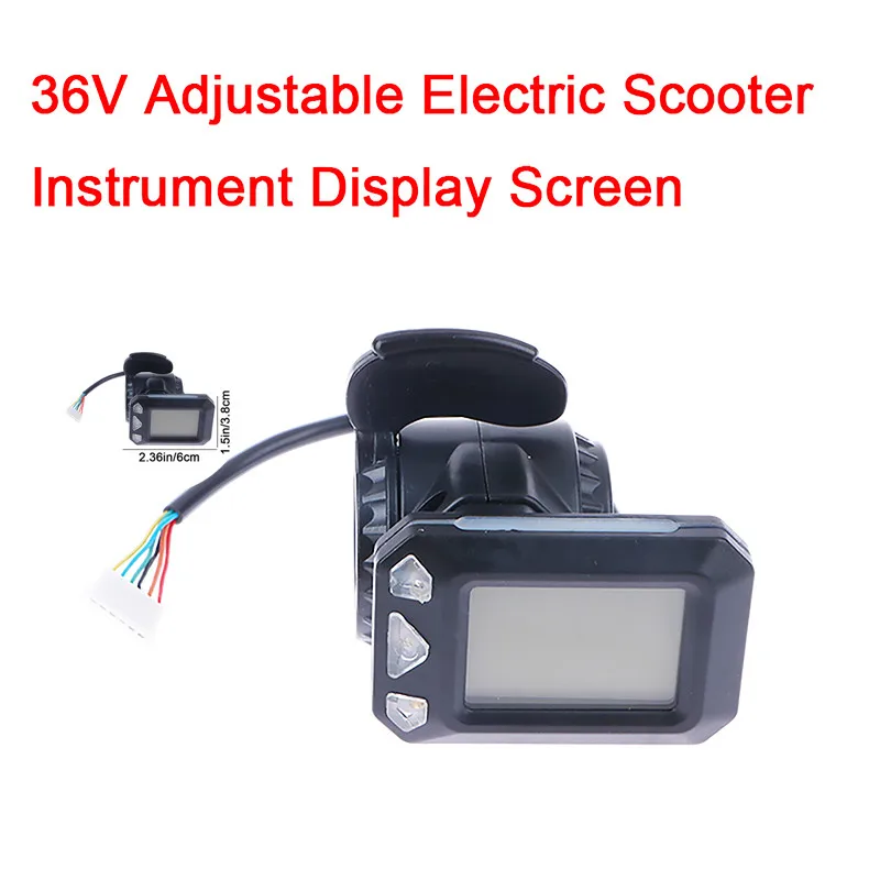 1Pc Beautiful Appearance 36V Adjustable Electric Scooter Display Screen Switch Accelerator For 5.5/6.5 Inches Scooter Parts
1Pc Beautiful Appearance 36V Adjustable Electric Scooter Display Screen Switch Accelerator For 5.5/6.5 Inches Scooter Parts