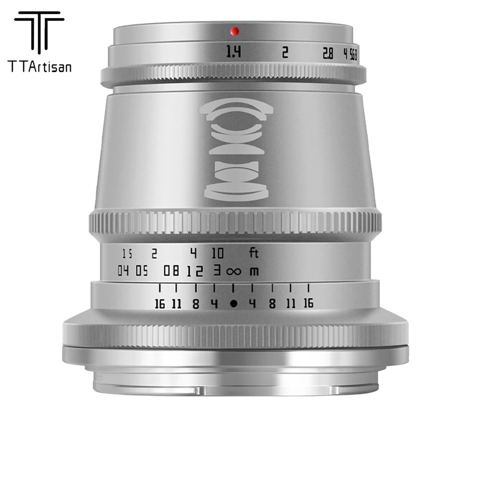 

TTArtisan 17mm f1.4 APS-C Wide Angle Camera Lens for Sony E Fujifilm X Fuji Canon EOS M Nikon Z Leica L M4/3 Mount