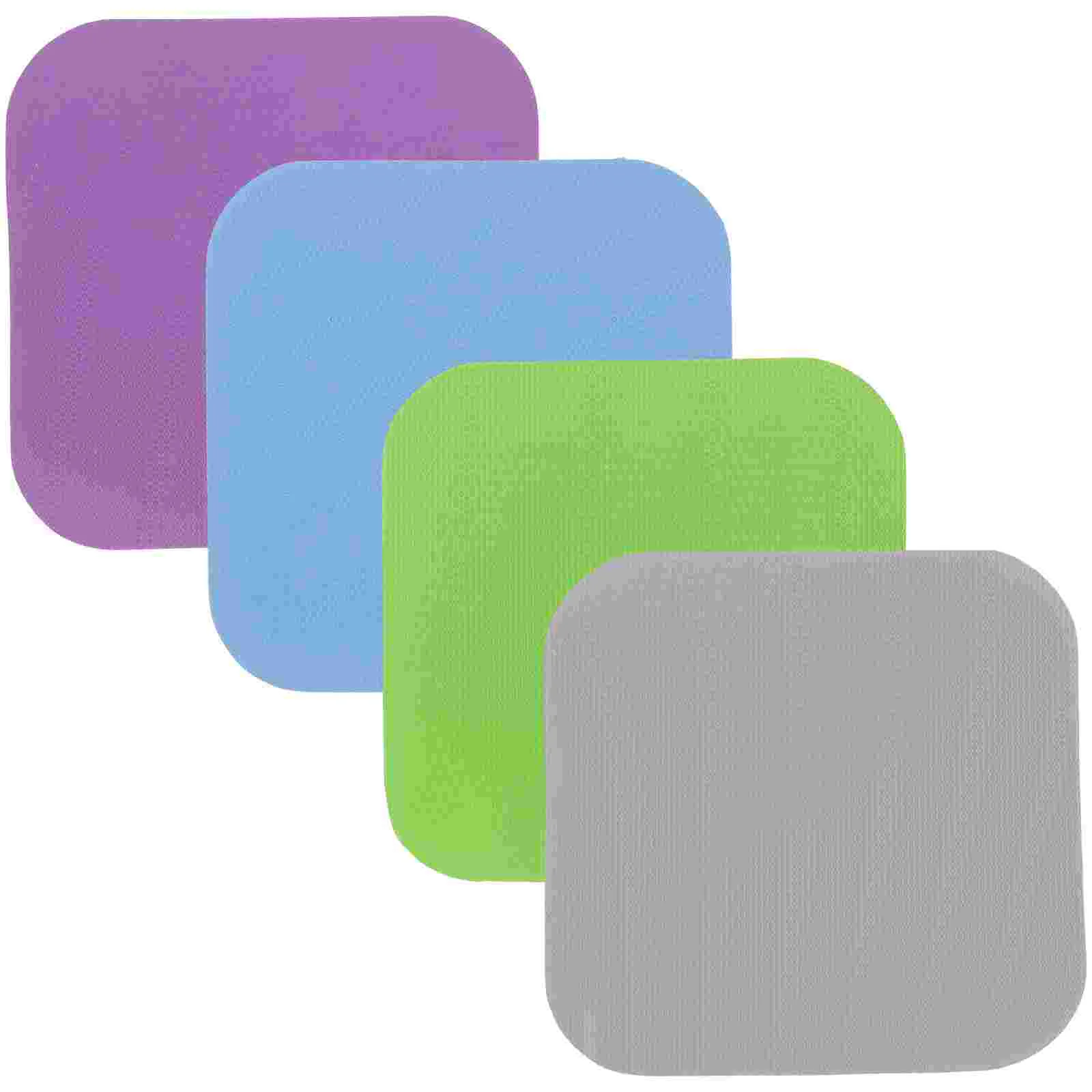 

Rubber Bottle Opening Mat Kitchen Gadget Household Opener Pads Rubber Mats Square Coasters Clamp Jar Lid Gripper Green