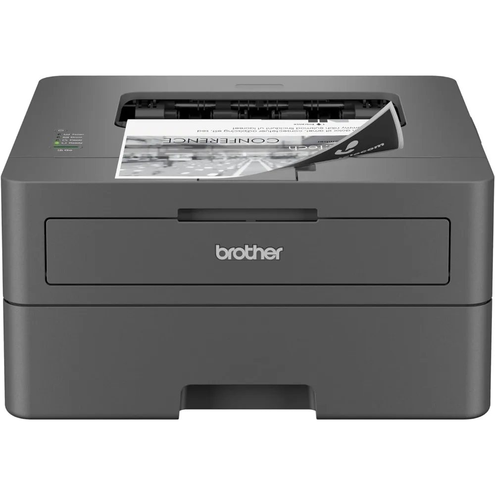 

HL-L2400D Compact Monochrome Laser Printer with Duplex Printing, USB Connection, Black & White Output