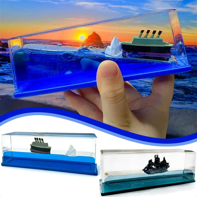 Titanic Cruise Ship Fluid Drift Bottle Decoration Hourglass Decoration Desk Fluid Floating Decoration Decompression Toy Gift
Titanic Cruise Ship Fluid Drift Bottle Decoration Hourglass Decoration Desk Fluid Floating Decoration Decompression Toy Gift