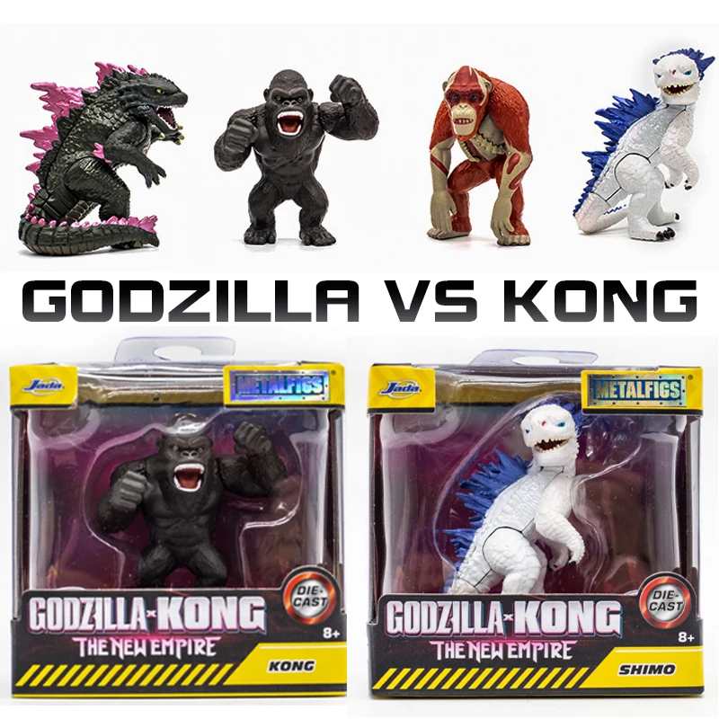 

Godzilla Model VS Kong New Empire 2024 Alloy Skar King Shimo Gojira Mini Collectible Action Figure Kids Birthday Gifts