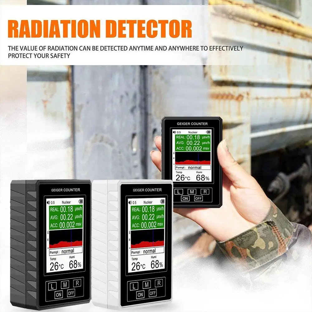 Xr1 Pro Nuclear Radiation Color Display Screen Counter Personal Marble X-ray Gamma Dosimeter Geiger Beta L0d3
Xr1 Pro Nuclear Radiation Color Display Screen Counter Personal Marble X-ray Gamma Dosimeter Geiger Beta L0d3