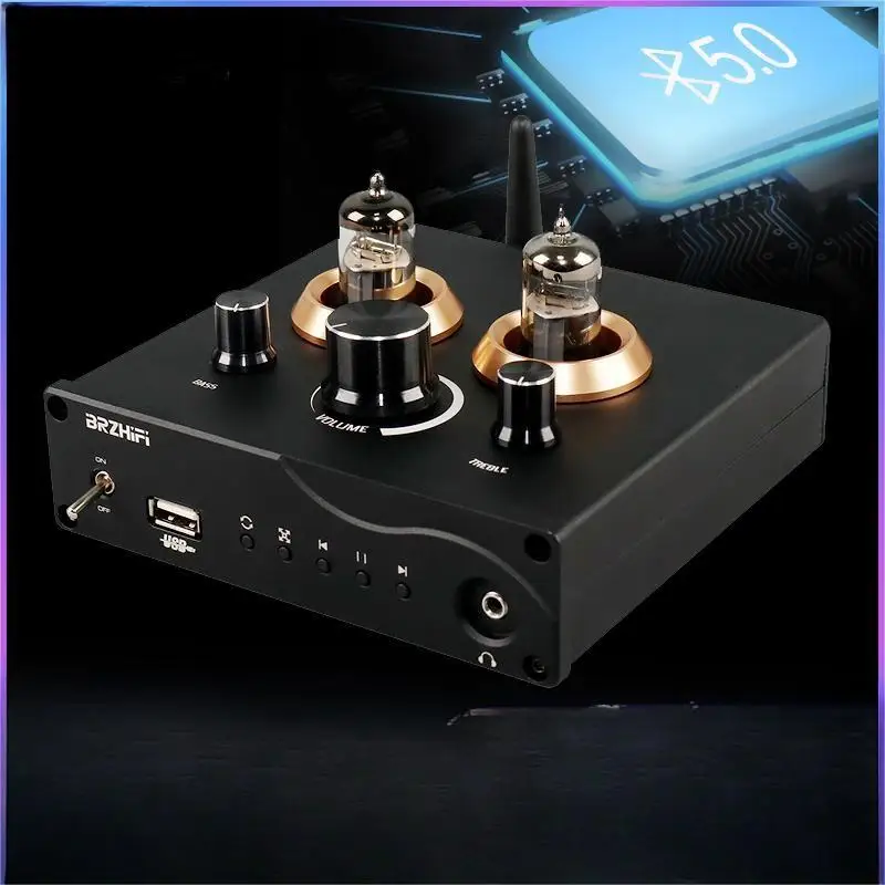 

F5 Electronic Tube Fever Gallbladder Preamplifier Bluetooth 5.0 Gallbladder Ear Amplifier Lossless Player APP Remote Control