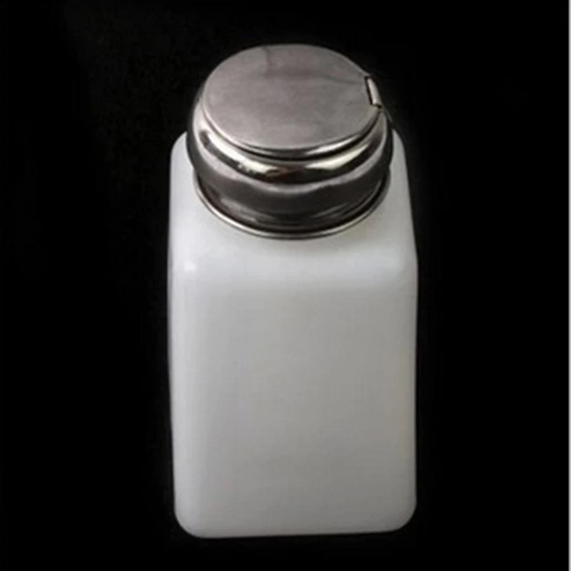 200ML Alcohol Bottle With Stainless Steel Bottle Cap for Mobile Phone Repair Clean Anti Static Liquid Plastic Container Tools
200ML Alcohol Bottle With Stainless Steel Bottle Cap for Mobile Phone Repair Clean Anti Static Liquid Plastic Container Tools