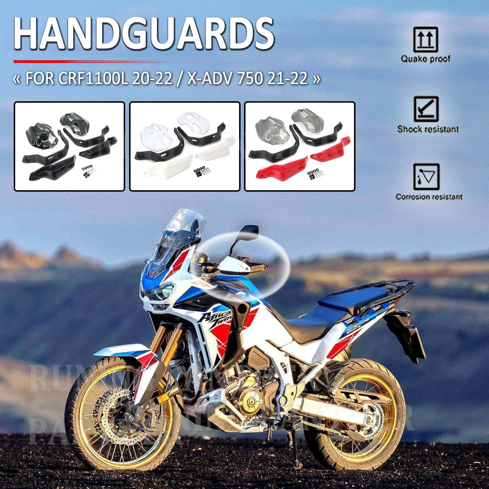 

Handguard Windshield Extensions Hand Shield Protector Cover For HONDA X-ADV 750 CRF1100L CRF 1100L Africa Twin Adventure Sports