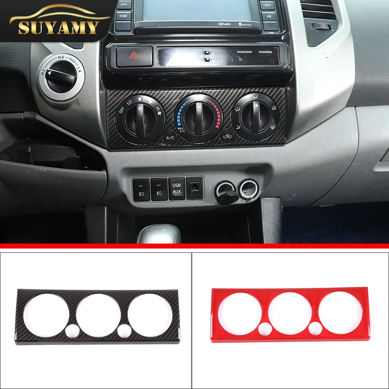1pcs Car Central Control Air Conditioner Knob Decorative Panel Frame Stickers For Toyota Tacoma 2011-2015 Interior Accessories
1pcs Car Central Control Air Conditioner Knob Decorative Panel Frame Stickers For Toyota Tacoma 2011-2015 Interior Accessories
