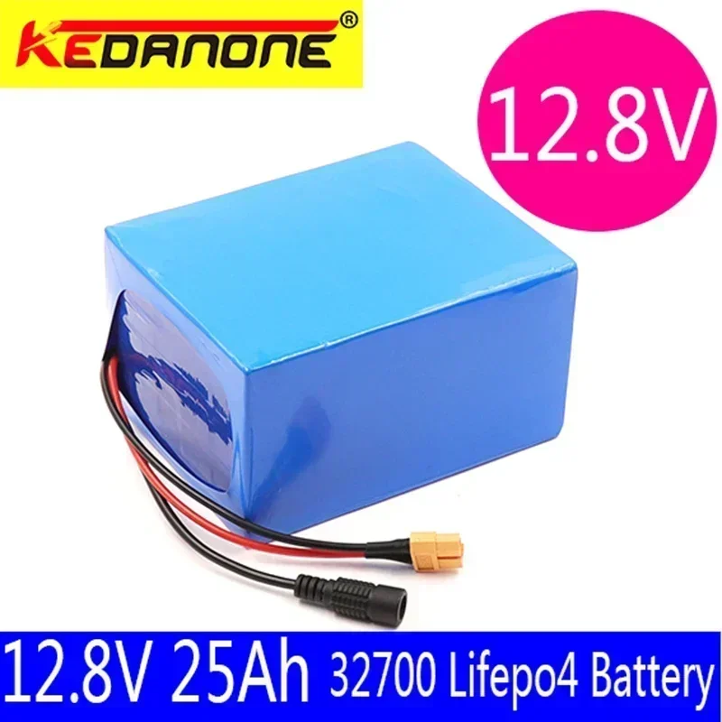 

Kedanone-аккумуляторная батарея 32700 Lifepo4, 4S3P, 12,8 V, 25Ah, со 4S, 40A, BMS балансированная для корабля и фуната