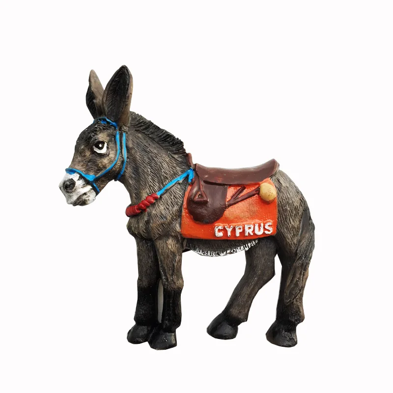 Fridge Magnet Creative Cyprus Donkey Resin Decoration Craft Tourism Souvenir Message Post
Fridge Magnet Creative Cyprus Donkey Resin Decoration Craft Tourism Souvenir Message Post