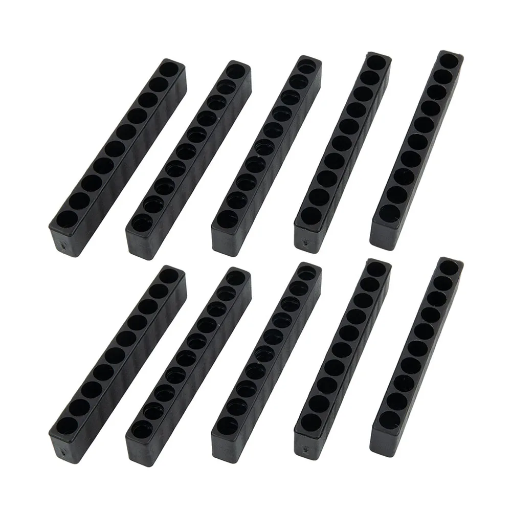 10pcs Screwdriver Bit Holder 10 Hole 1/4'' Hex Shank Plastic Storage Case For Screwdriver Bit Workshop Hand Tool Parts
10pcs Screwdriver Bit Holder 10 Hole 1/4'' Hex Shank Plastic Storage Case For Screwdriver Bit Workshop Hand Tool Parts
