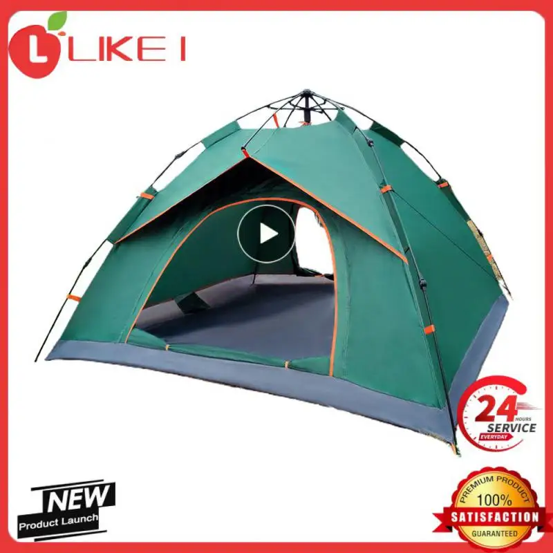 

Automatic Quick-opening Tent Outdoor Travel Camping Tent 2-3/3-4 Person Portable Rainproof Sunshine-proof Tent Fishing Hiking