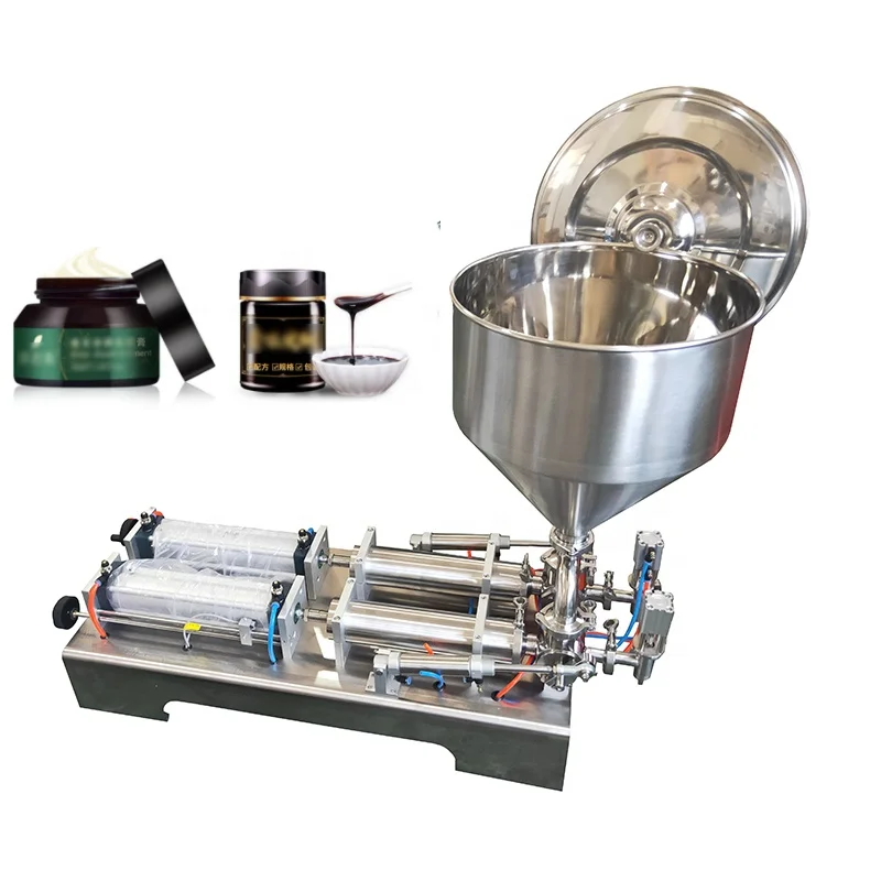 

Manual Paste Honey Liquid Filling Machine Cream Bottle Vial Filler Sauce Jam Nail Polish 5-50 ml Food Processor