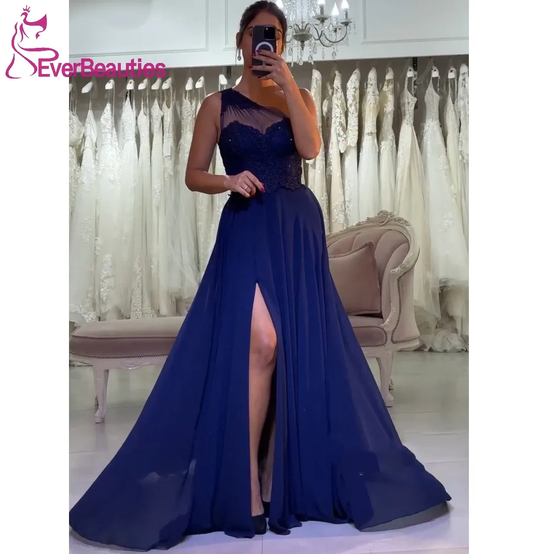 One Shoulder Prom Dress Long A Line Chiffon Appliques Vestidos De Gala Mujer Sexy Side Slit Formal Party Dress for Women 2024
One Shoulder Prom Dress Long A Line Chiffon Appliques Vestidos De Gala Mujer Sexy Side Slit Formal Party Dress for Women 2024