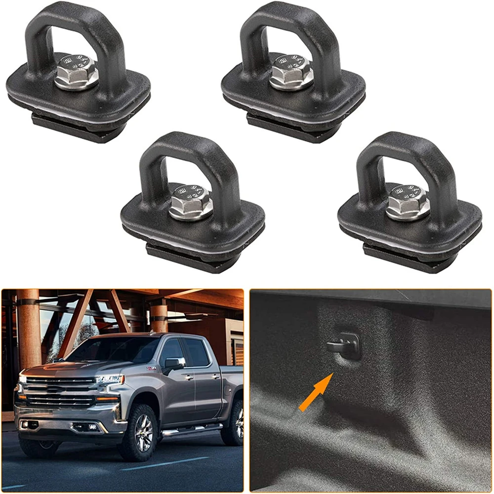 Rear Trunk Anchor Towing Hook 2007-2023 for Chevy Silverado Colorado for GMC Sierra Canyon Truck Bed Tie Downs Anchor
Rear Trunk Anchor Towing Hook 2007-2023 for Chevy Silverado Colorado for GMC Sierra Canyon Truck Bed Tie Downs Anchor