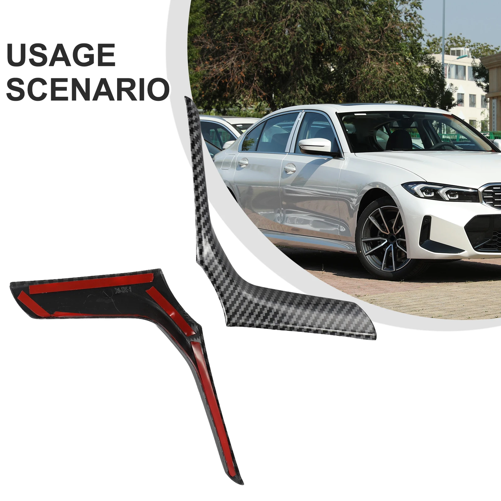For BMW 3 Series G20 2020-2022 Interior Trim Steering Wheel Cover Carbon Fiber Pattern ABS Steering Wheel Decorative Frame
For BMW 3 Series G20 2020-2022 Interior Trim Steering Wheel Cover Carbon Fiber Pattern ABS Steering Wheel Decorative Frame