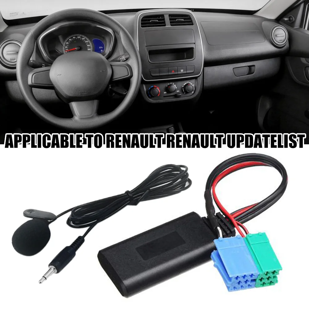 1PCS Car Radio Green Blue Mini ISO 6Pin 8Pin Connector Bluetooth 5.0 Aux Cable Adapter for Renault Radio Updatelist
1PCS Car Radio Green Blue Mini ISO 6Pin 8Pin Connector Bluetooth 5.0 Aux Cable Adapter for Renault Radio Updatelist