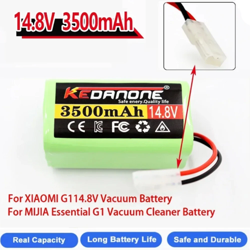 100% Original Xiaomi Replacement Battery H18650CH-4S1P for XIOMI MIJIA Mi Robot Vacuum-Mop Essential G1 MJSTG1 SKV4136GL 2600mAh
100% Original Xiaomi Replacement Battery H18650CH-4S1P for XIOMI MIJIA Mi Robot Vacuum-Mop Essential G1 MJSTG1 SKV4136GL 2600mAh